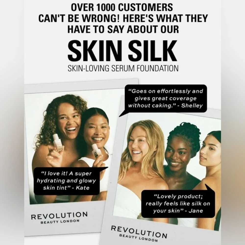 F17NC Skin Silk Serum Foundation -
Revolution - Picture 2 of 7